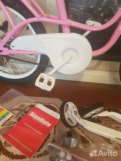 Велосипед для девочки royal baby 18
