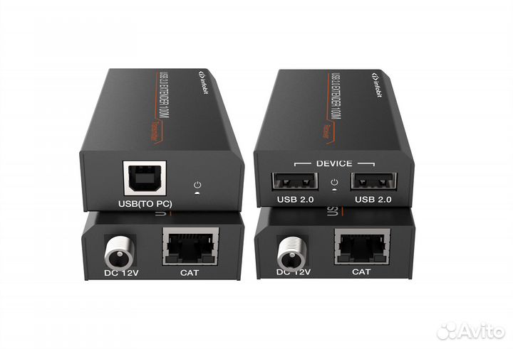 Комплект удлинителя сигнала Infobit iTrans USB2-TR100