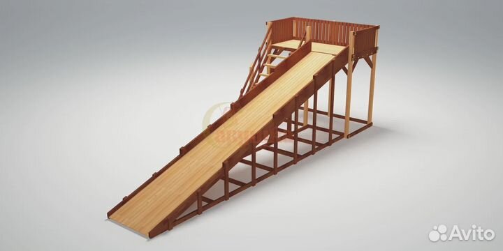 Зимняя горка Савушка Зима 6