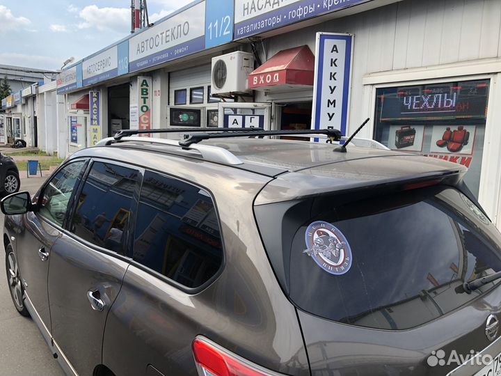 Багажник на рейлинги Nissan Pathfinder R52