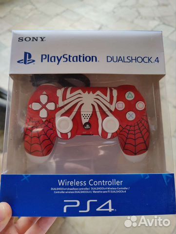 Джойстики на PS4 цветные принт разные