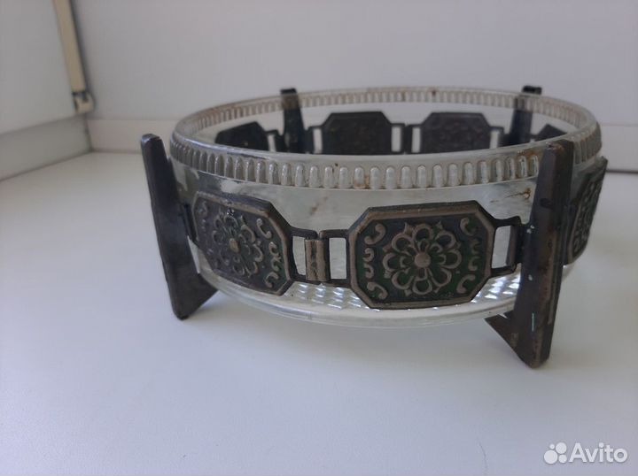 Конфетница мельхиор СССР