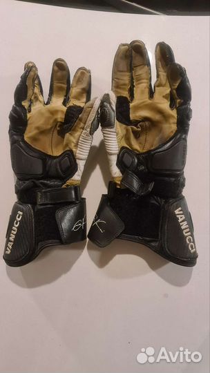 Мотоперчатки кожаные vanucci