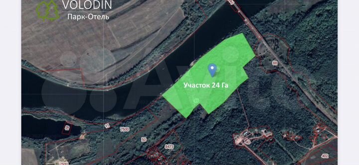 Участок 24 га (СНТ, ДНП)