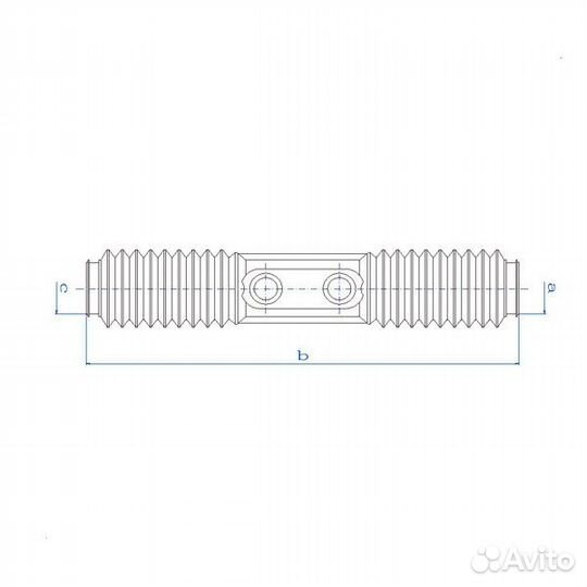 Пыльник (40*550*48) Audi 100 71 94, A6 (4A2) 94 97