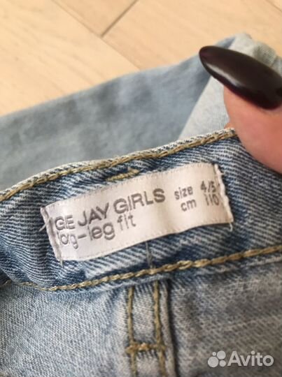 Джинсы gloria jeans для девочки 110
