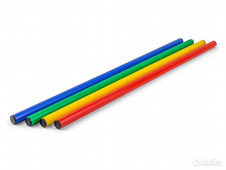 Палка гимнастическая пластиковая. Длина 100 см: ар