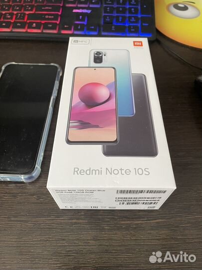 Смартфон xiaomi redmi note 10s
