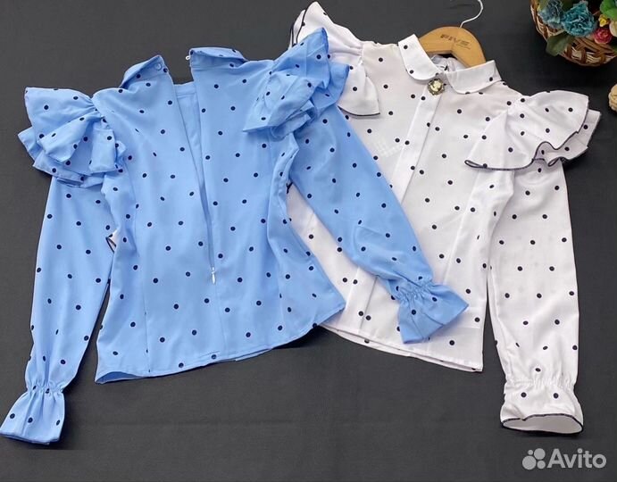 Новая школьная блузка для девочки
