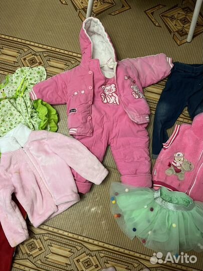 Детская одежда для девочек пакетом