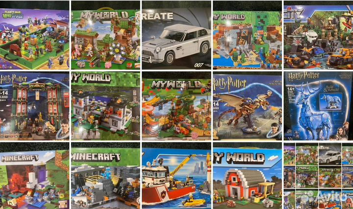 Конструктор аналог lego