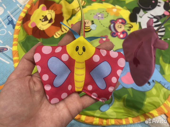 Коврик детский развивающий Winfun «Джунгли»