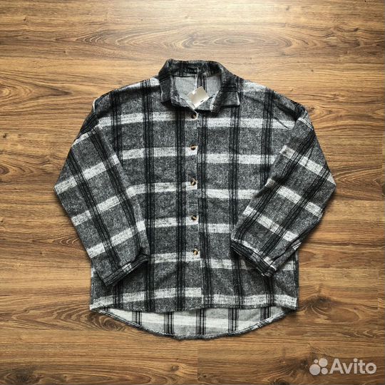 Рубашка женская новая оверсайз