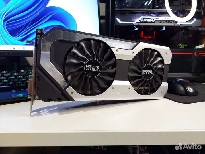 Видеокарта GTX 1070Ti 8GB Palit Super JetStream