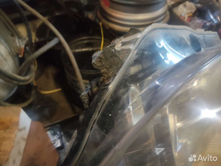 Opel astra h фара левая