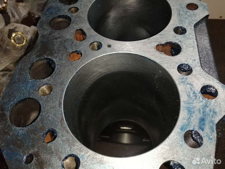 Блок цилиндров Hyundai HD-65/78 D4DD E-3 гильзован