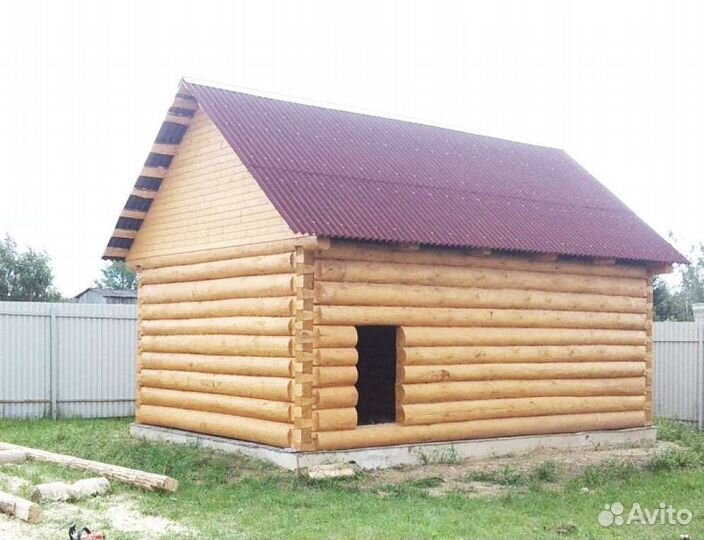 Срубы бань. Сборка. Доставка