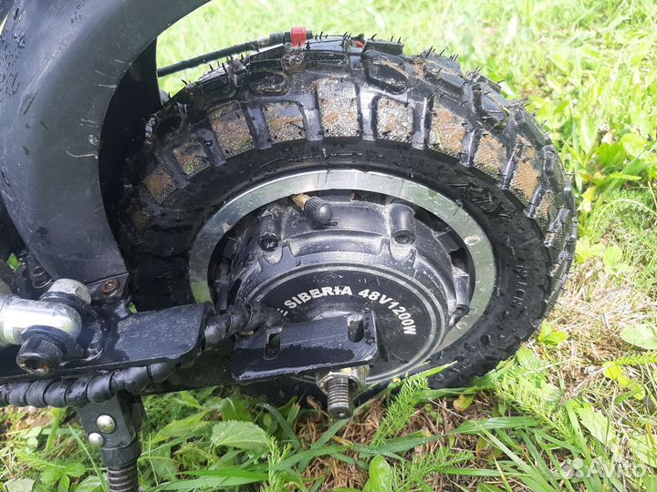 Самокат взрослый электрический бу