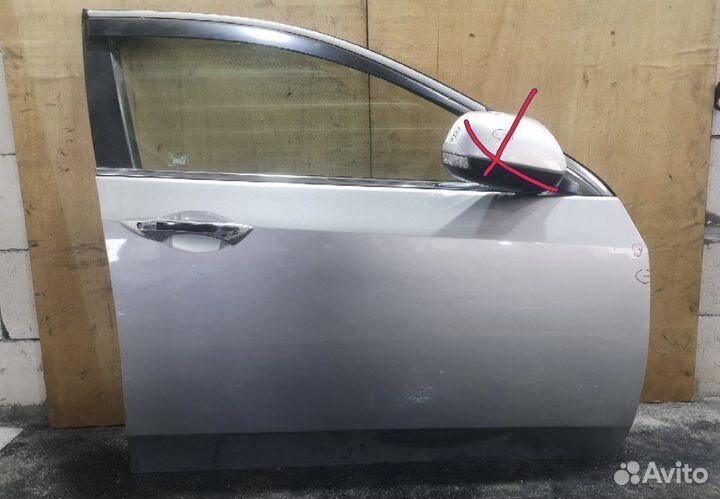 Дверь передняя правая honda accord 8