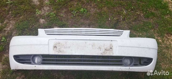 Передний бампер на priora 1