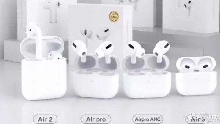 Наушники Apple Airpods pro 2/3 premium luxe