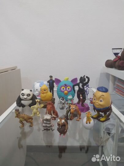 Игрушки happy meal, ледниковый период, kinder