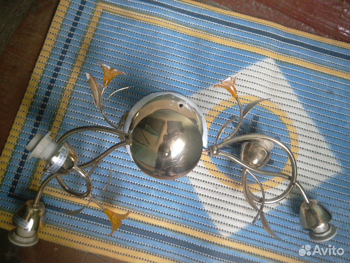 Люстры бу хрустальная и др