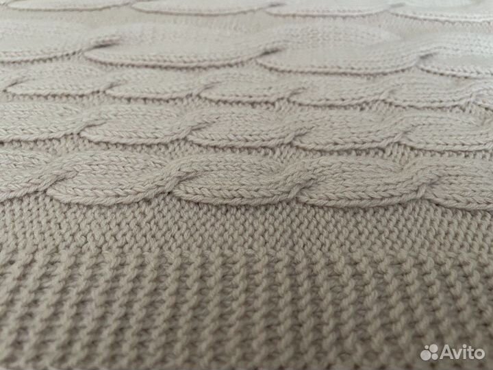 Плед детский вязаный ручная работа