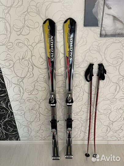 Горные лыжи salomon