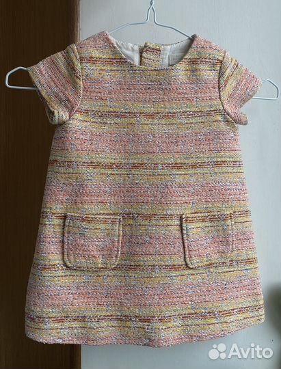 Пакет 6 вещей для девочки 80 86 zara hm tom tailor