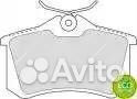 Колодки тормозные audi 96/citroen 99/renault 98/pe