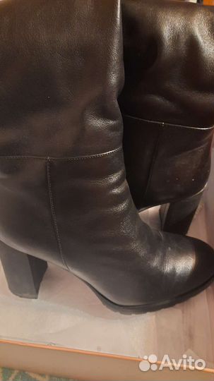 Сапоги зимние натуральная кожа