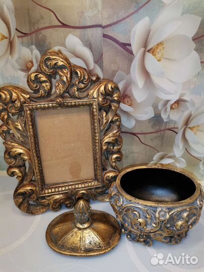 Рамка для фото и Шкатулка Барокко