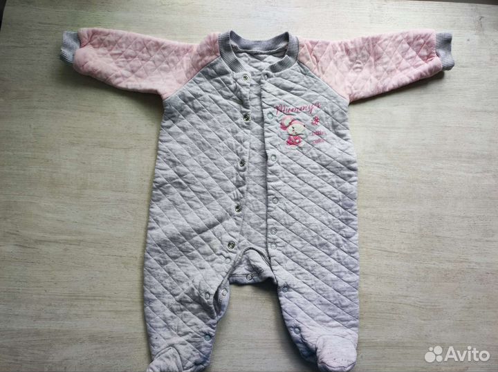 Одежда (платья,комбинезоны) для девочки до 80 разм