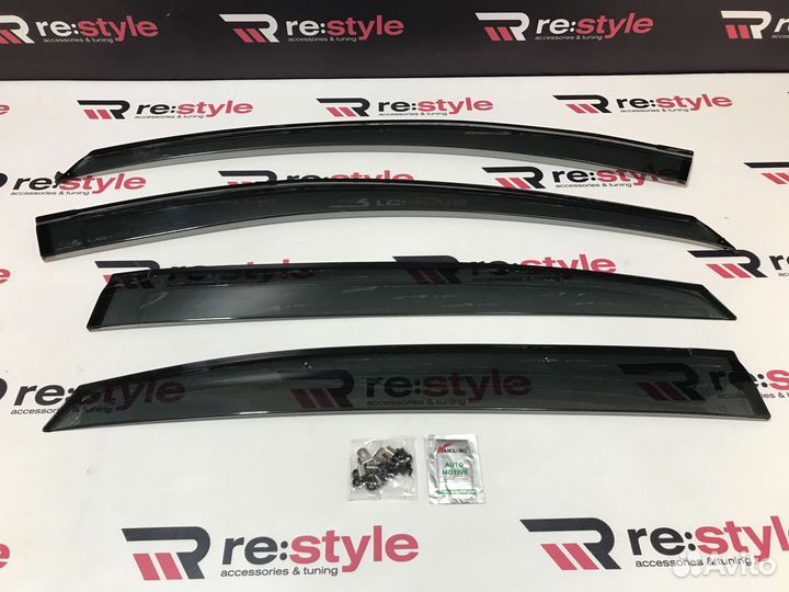 Ветровики Toyota Harrier 60 Kanglong