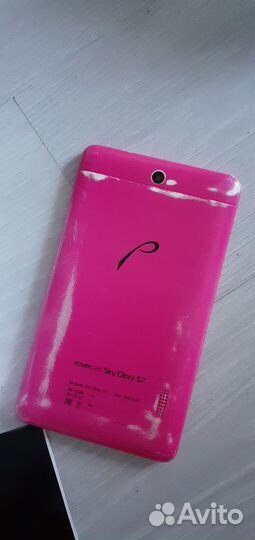 Планшет roverpad sky glory s7 розовый корпус