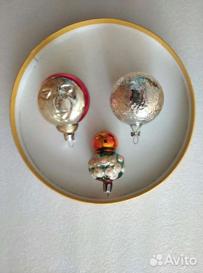 Елочные игрушки СССР