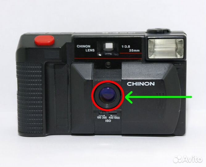 Lens Chinon 35mm f:3.8 для м 39