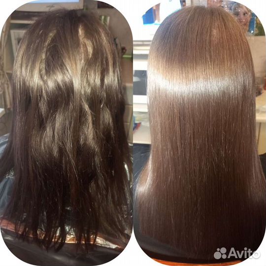 Кератиновое выпрямление, ботокс для волос