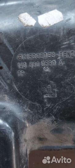 Обшивка салона на Mercedes W140