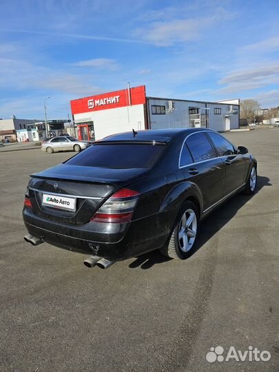 Mercedes-Benz S-класс 4.7 AT, 2007, 350 000 км