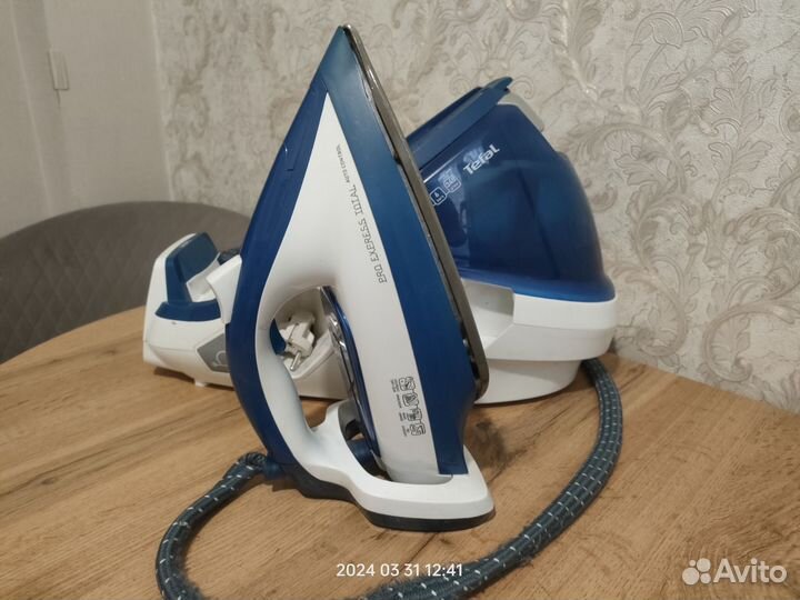 Утюг парогенератор Tefal, гарантия