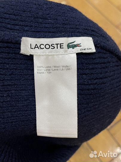 Шапка lacoste