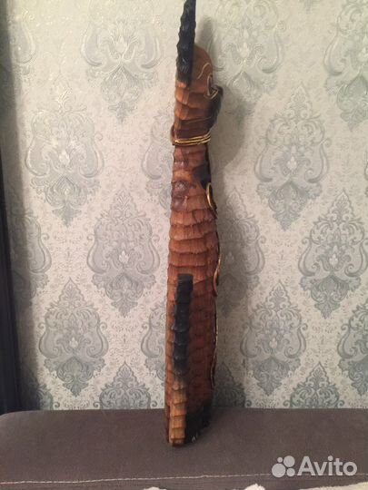 Кот деревянный интерьерный