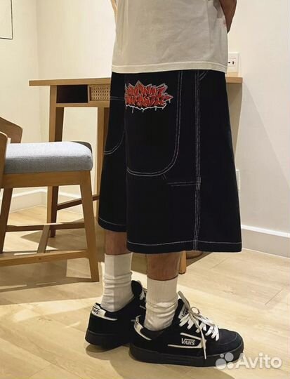 Шорты широкие y2k