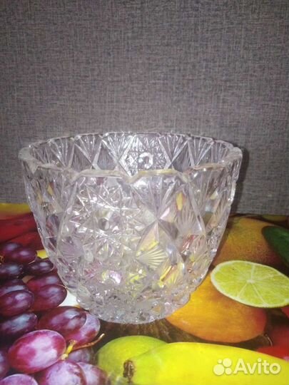 Ваза хрустальная СССР