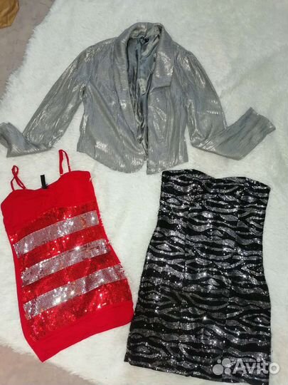 Женские вещи с пайетками