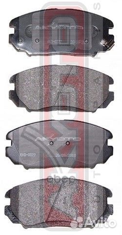 Колодки тормозные дисковые передние AKD-03773 A