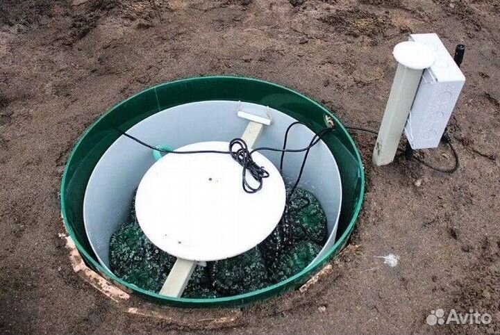 Установка септика под ключ