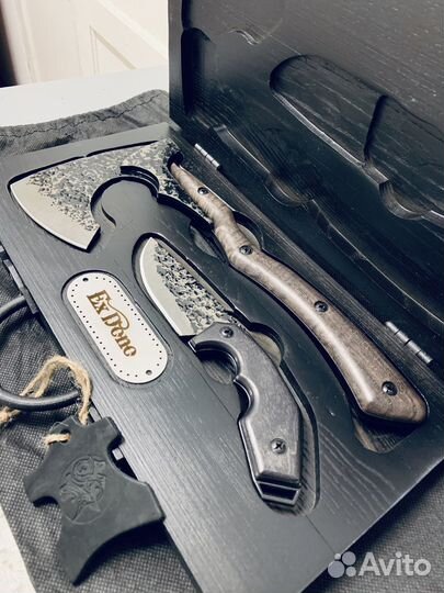 Подарочный набор топор нож викинг